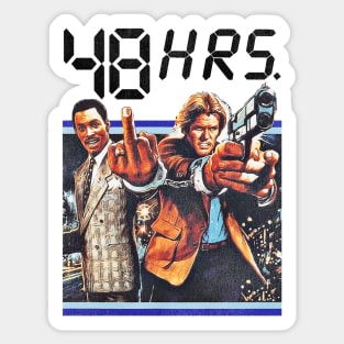 48 HRS. Sticker